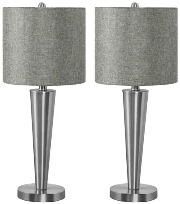 Lighting, Table Lamp, USB Port Included, Contemporary (Set of 2)