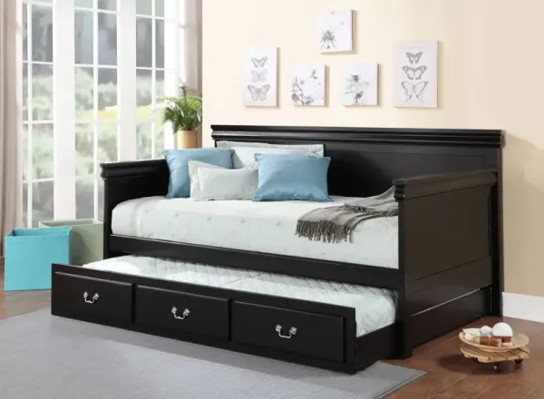 Bailee - Twin Daybed - Black