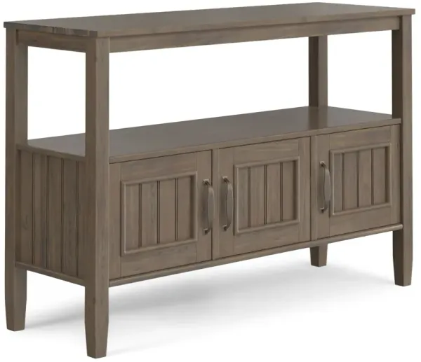 Lev - Console Table - Smoky Brown