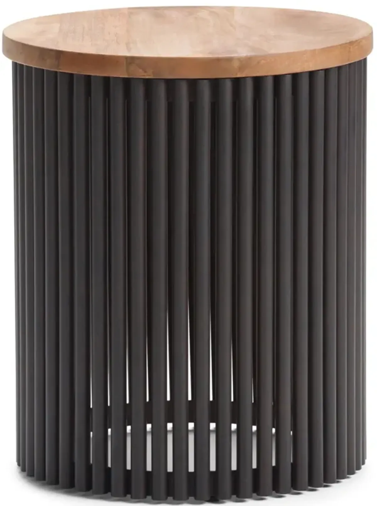 Demy - Accent Table - Natural / Black