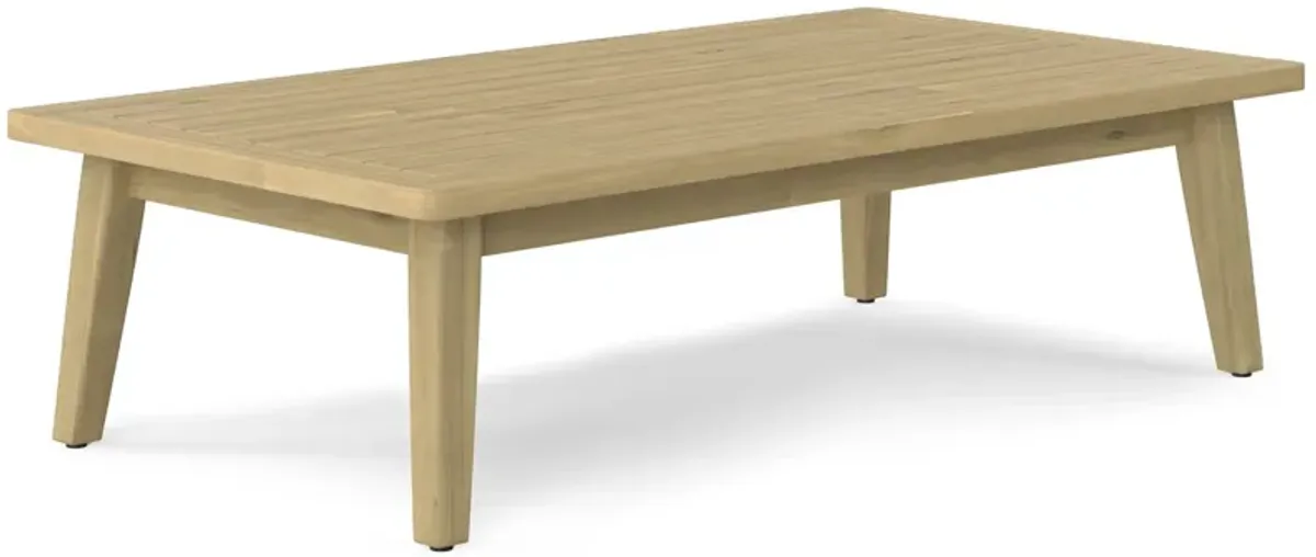 Palmetto - Outdoor Coffee Table - Light Teak