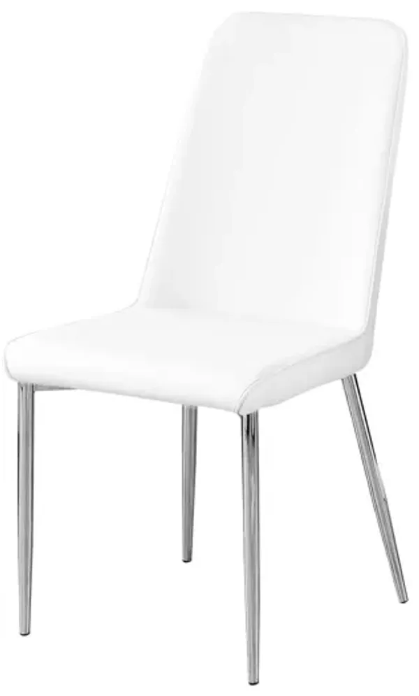 Dining Chair, Side, Upholstered For Dining Room, Contemporary (Set of 2)