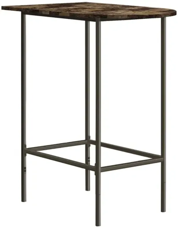 Home Bar Table With Bar Height Small Rectangular For Kitchen