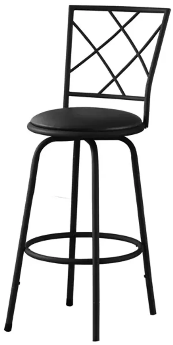 Swivel Stool Bar Height, Contemporary & Modern Style (Set of 2)