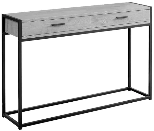 Accent Console Table For Entryway, Storage Drawers, Contemporary & Modern