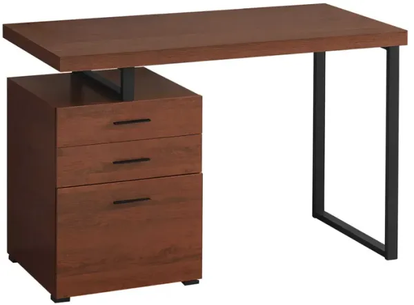 Computer Desk For Home Office, Laptop, Left, Right Set - Up, Storage Drawers