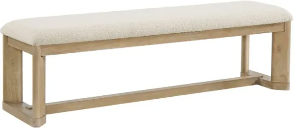 Clove - Upholstered Dining Bench - Brown