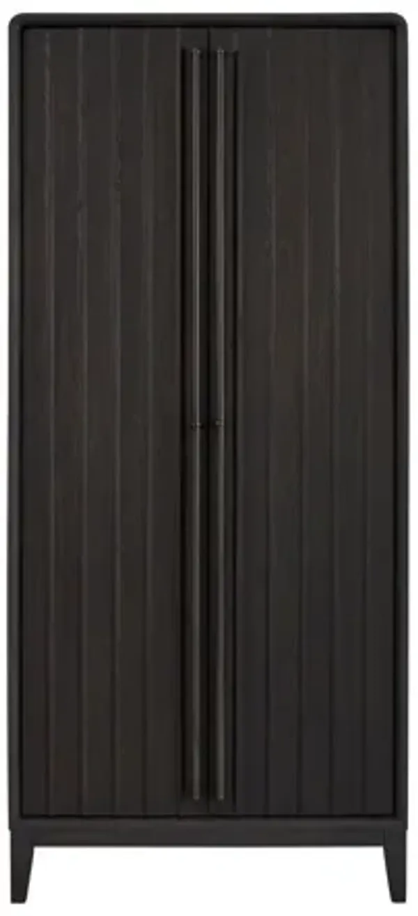 Spacious Storage Armoire - Peppercorn