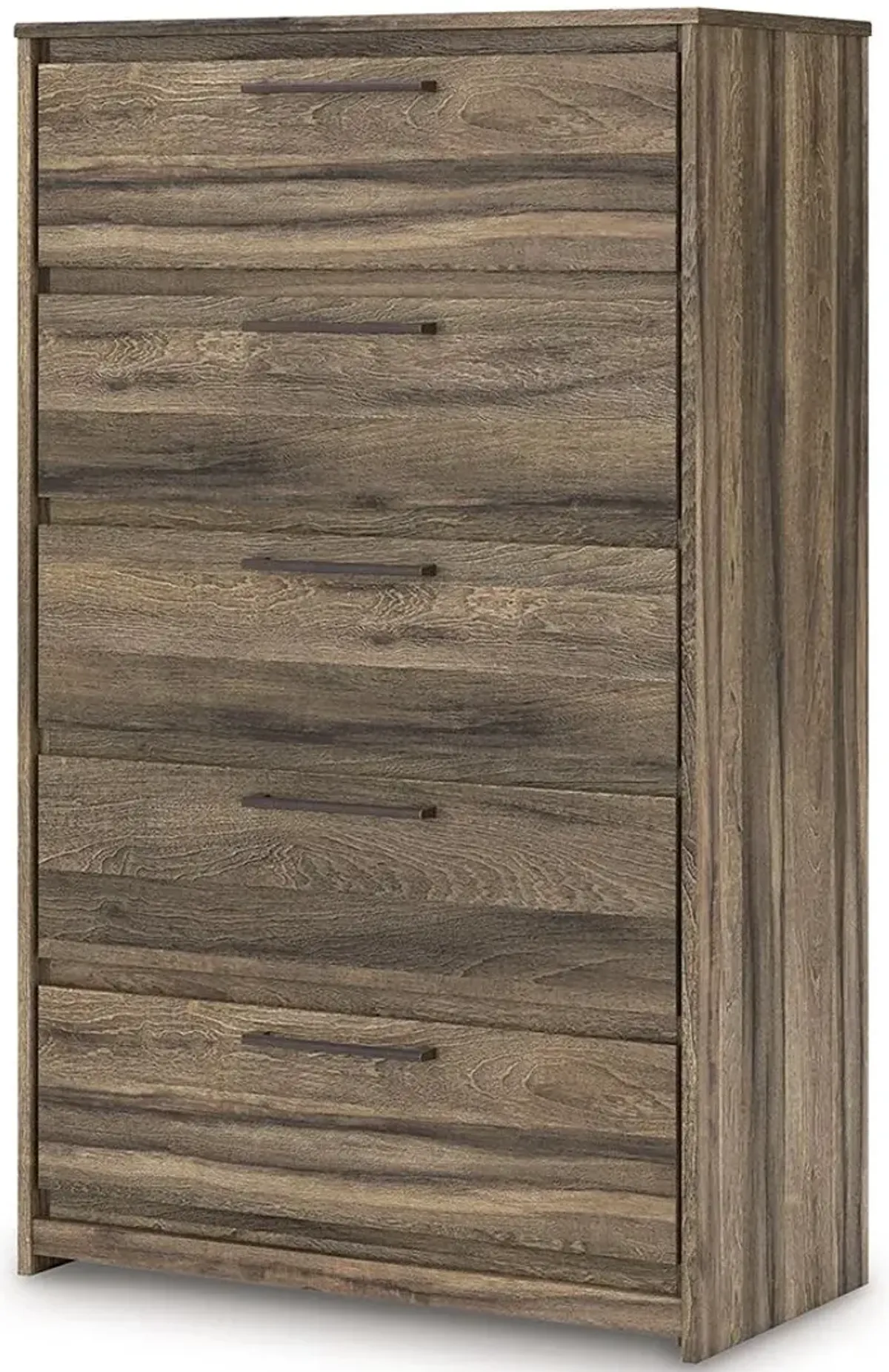 Elbrim - Brown - Five Drawer Chest