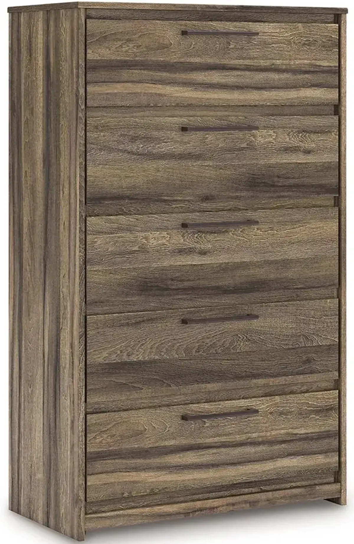 Elbrim - Brown - Five Drawer Chest