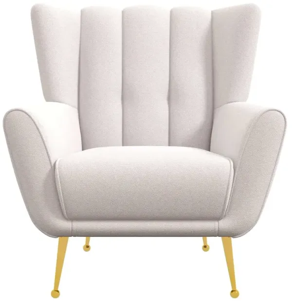 Gianna - Mid-Century Modern Tufted French Boucle Armchair