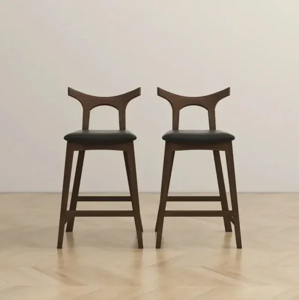 Hester - Upholstered, Square Bar Chair (Set of 2)