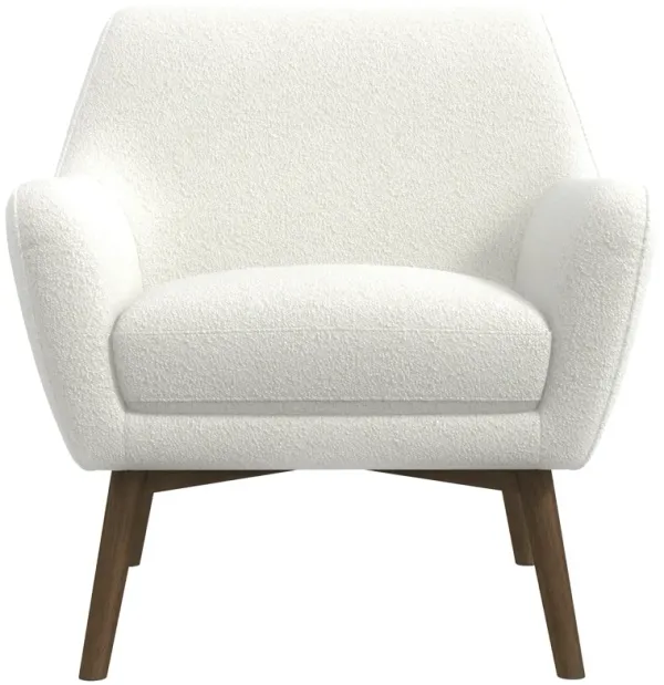 Panom - Lounge Chair - Brown / White