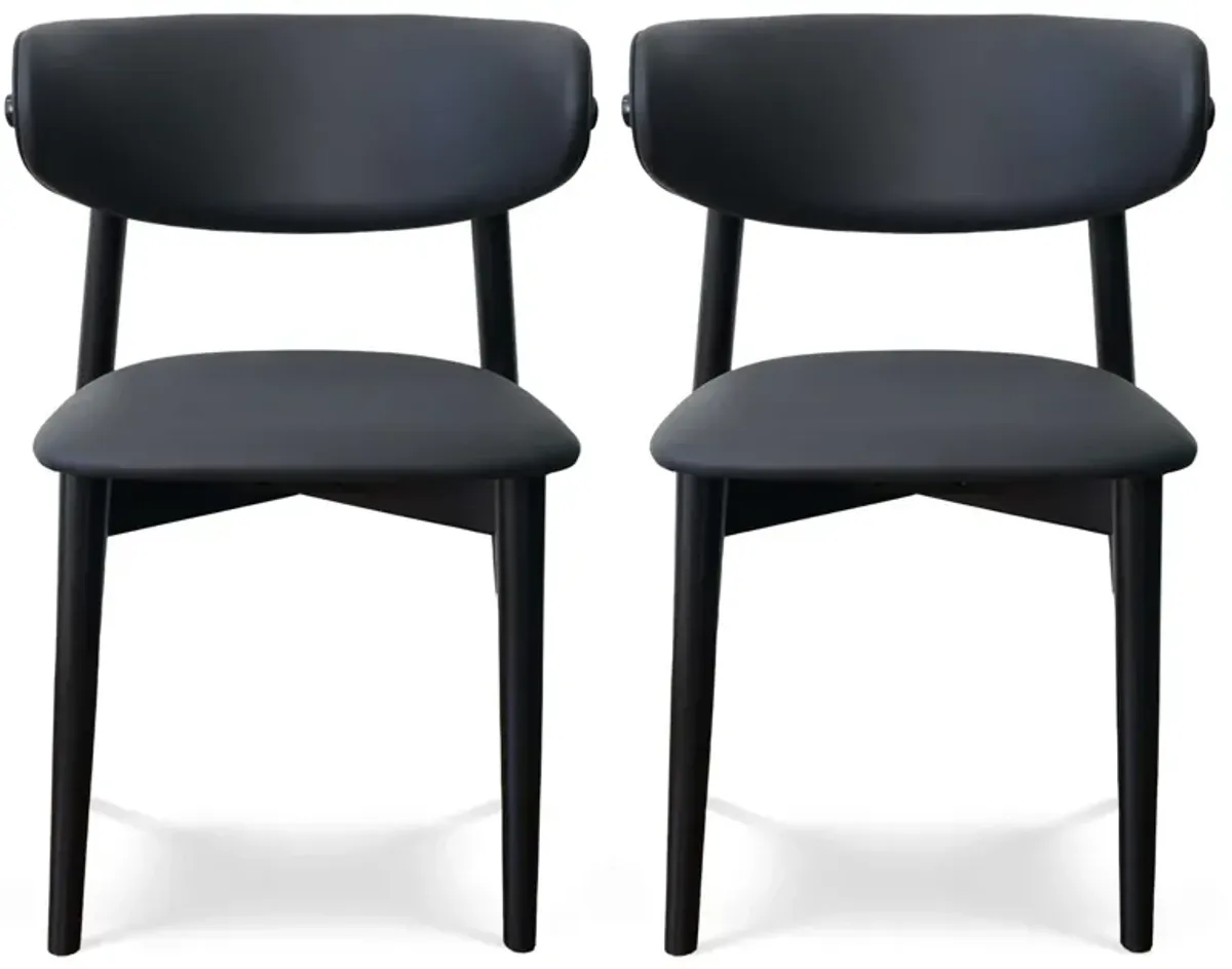 Korb - Dining Chair (Set of 2) - Black
