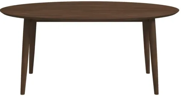 Ada - Mid-Century Modern Style Oval Dining Table