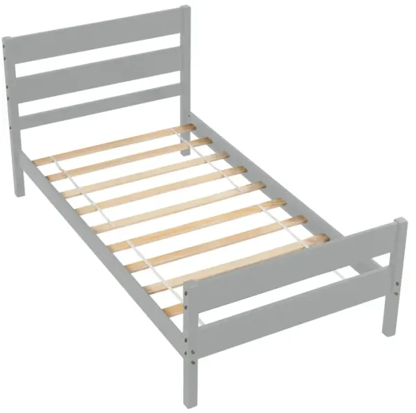 Bed With Headboard And Footboard
