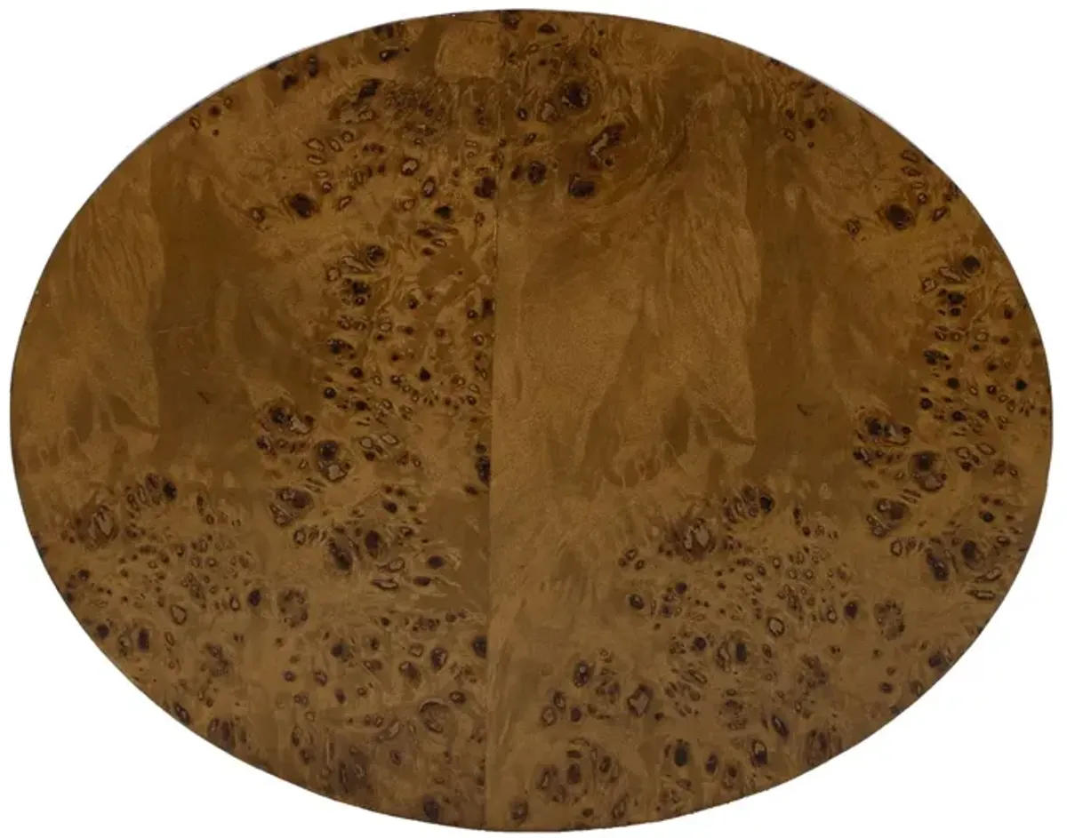 Nebula - Accent Oval Pillar Side Table