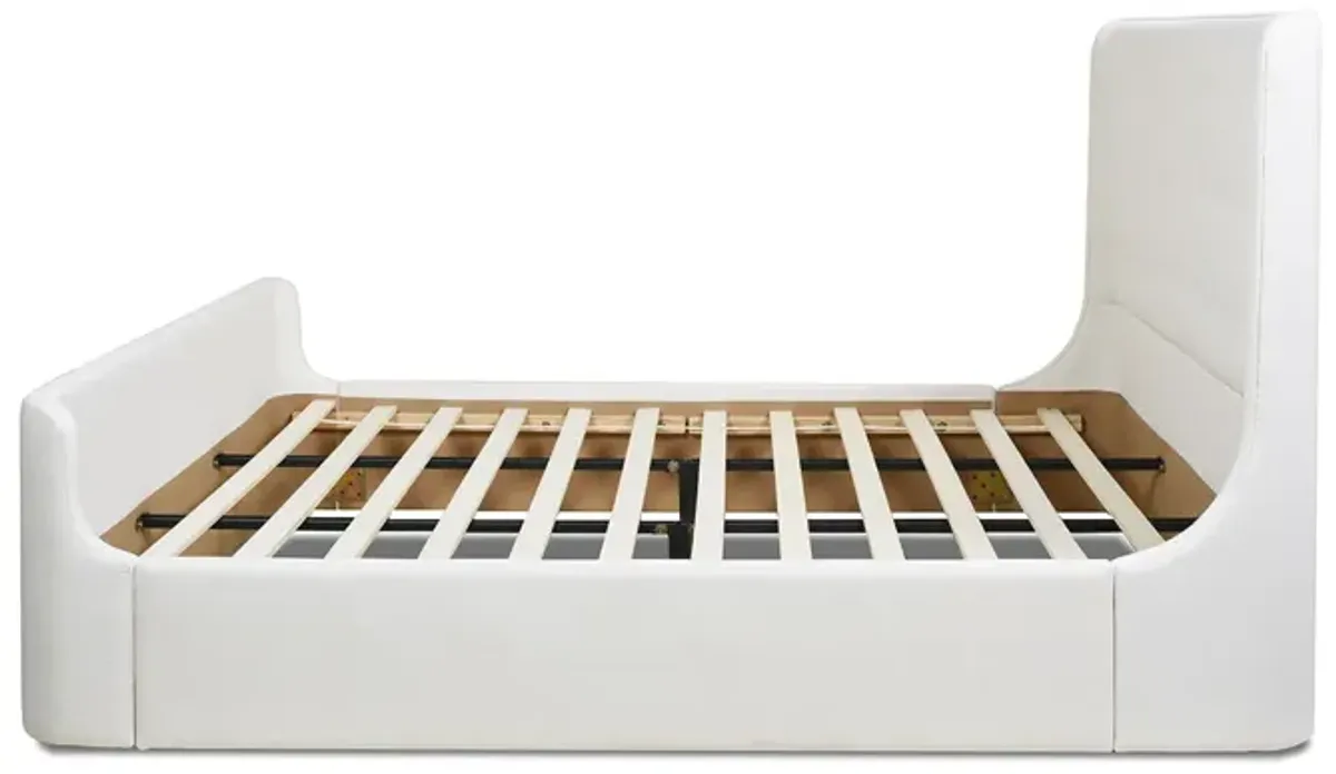 Brooks - Contemporary Tufted Shelter Platform Bed