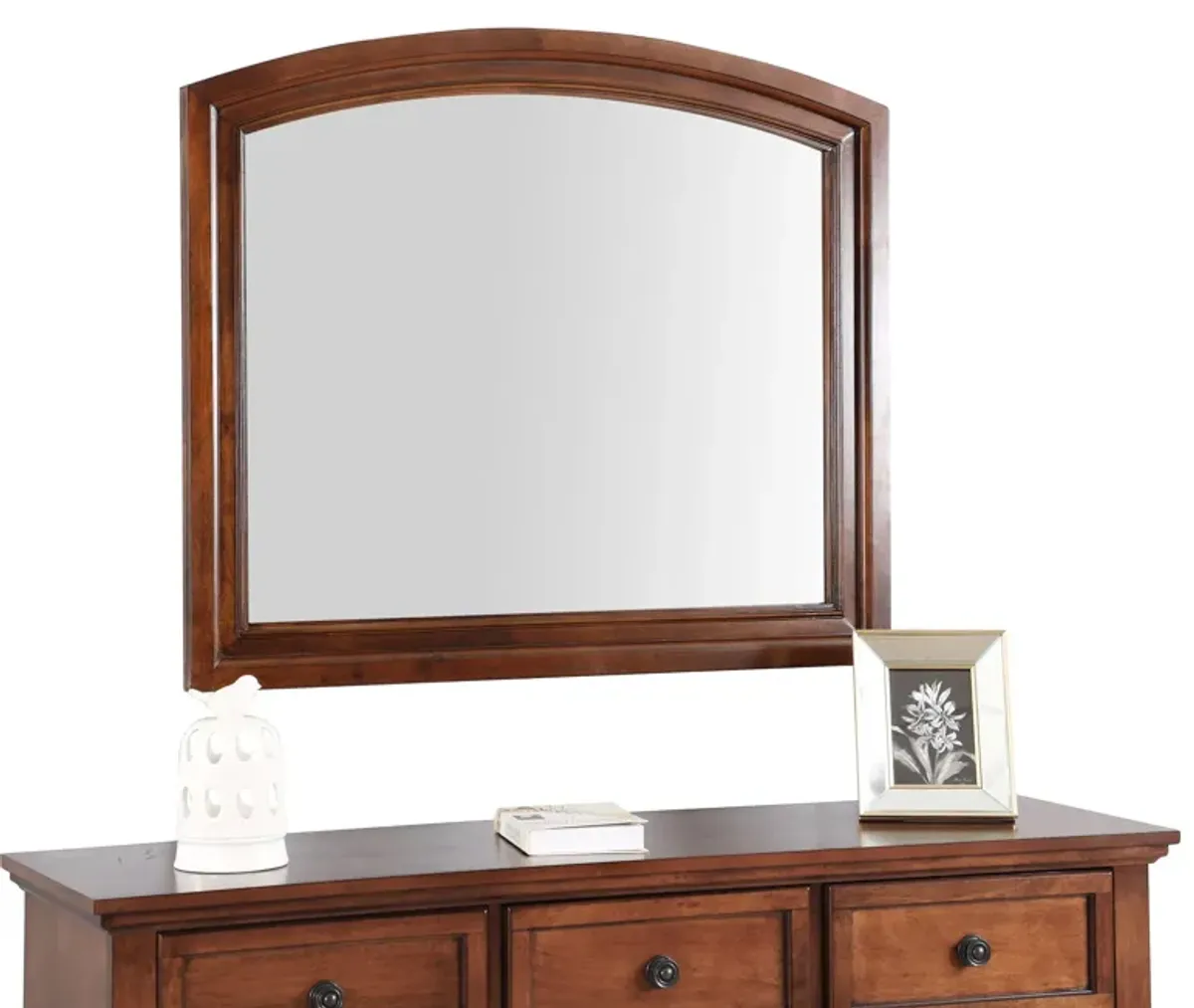 Charming Traditional Mirror - Cherry