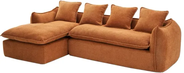 Sofa Deep Seat Sofa 3 Seater For Living Room Oversized Comfy Sofa L - Shape Sofa Couch With Chaise Home Furniture Sleeper Sectional Sofa For Apartment, Office Left Hand Facing