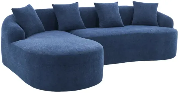 Combined Sofa With 4 Pillows