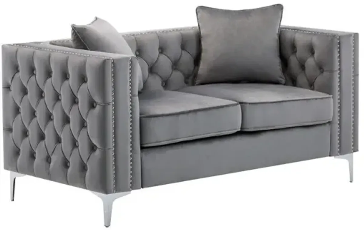 Lorreto - Velvet Loveseat