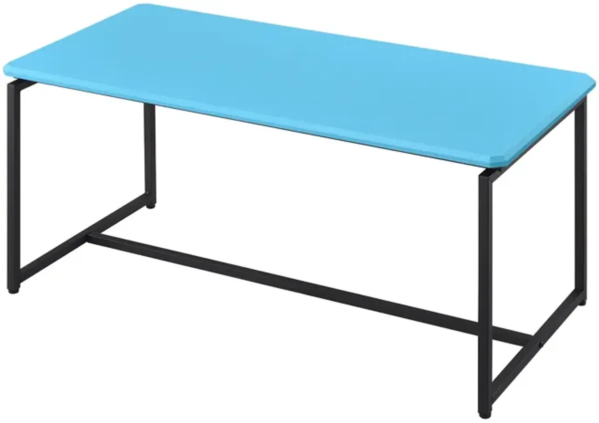 GT - 3 Piece Carbon Fiber Wrap Coffee Table And End Table (Set of 3)