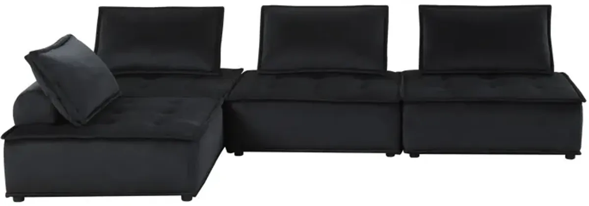 Anna - Stylish Sectional Sofa Ottoman