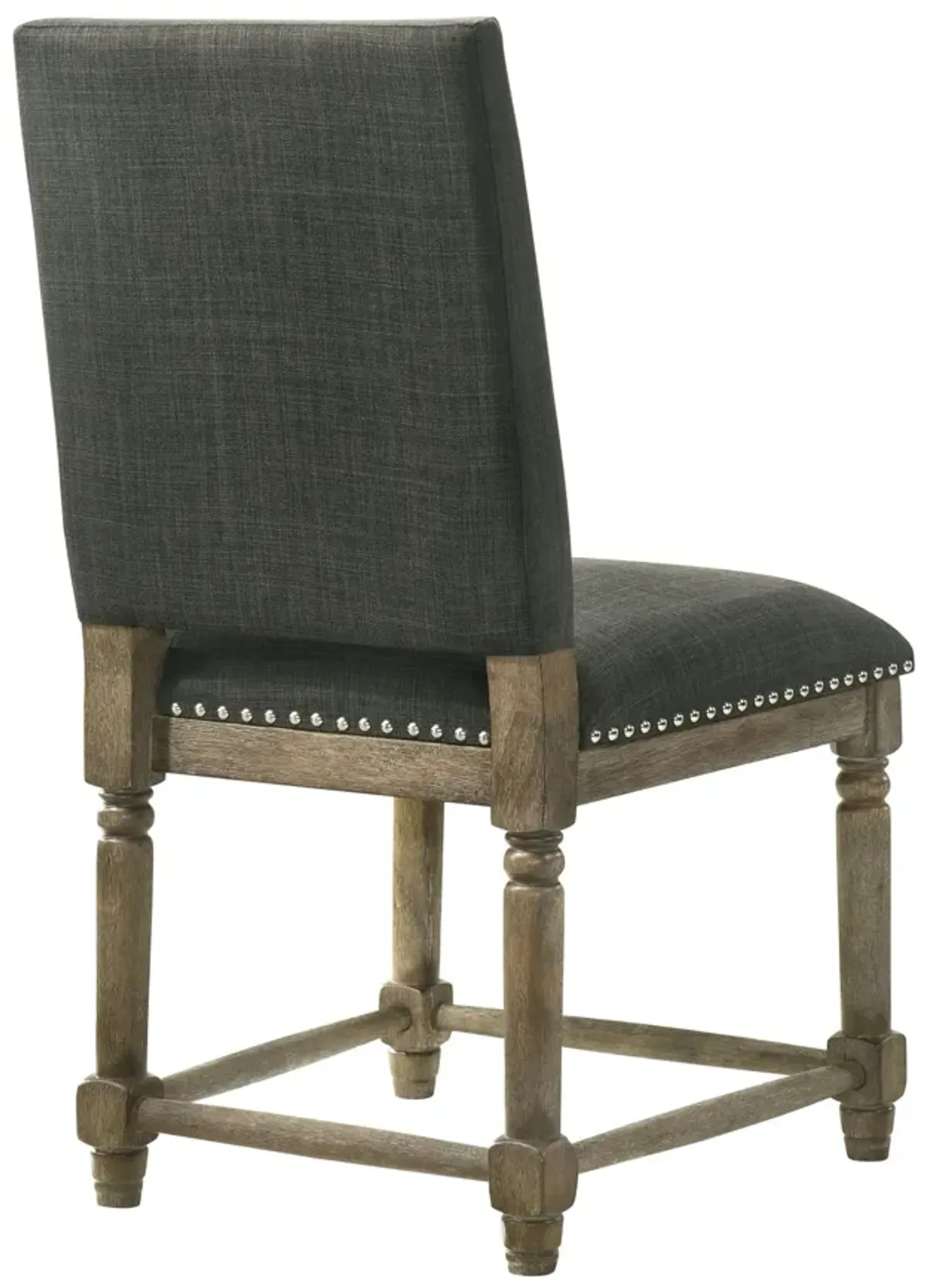 Everton - Fabric Chair With Nailhead Trim