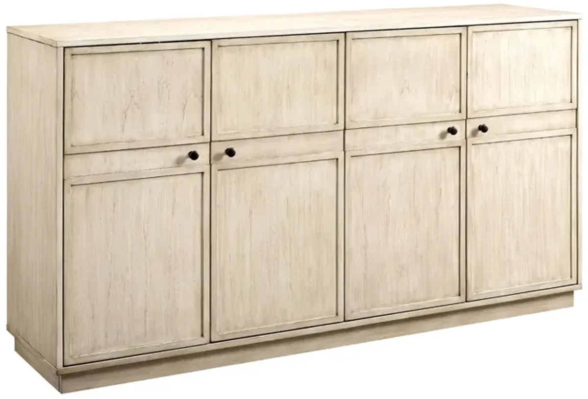 Classic Framed 4 Door Sideboard - Birch