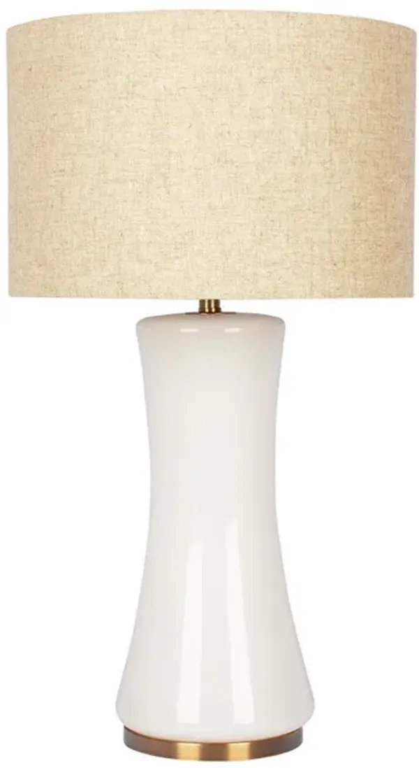 Cascade - Lamp Base Table Lamp - Beige / Gold / White