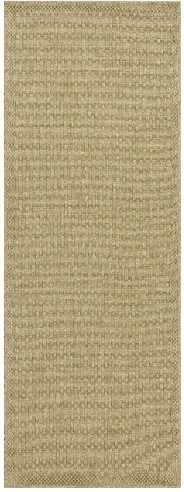 Earth - 2'7" X 7'3" Indoor, Outdoor Area Rug - Jute, Jute