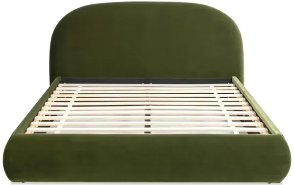 Archie Puffy Grounded - Upholstered Platform Bed