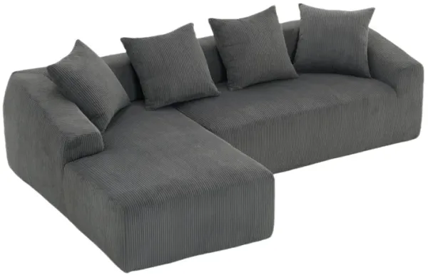 Combined 3 Seater Sofa With 4 Pillows