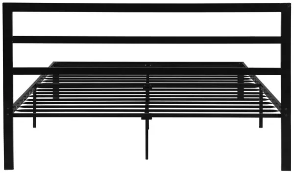 Metal Bed Frame With Headboard