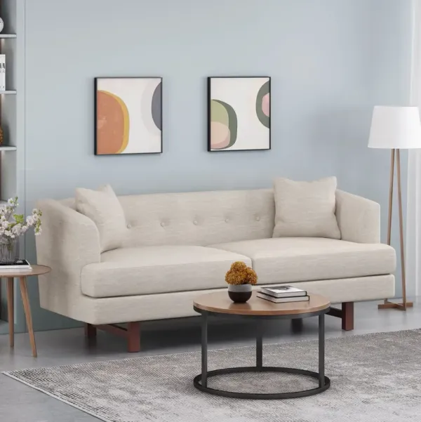 3 Seater Mid-Century Design Sofa