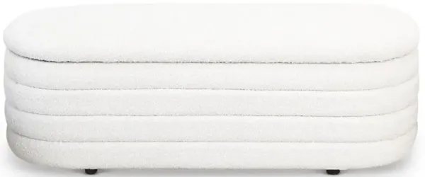 Cabana - Bench With Storage - Ivory