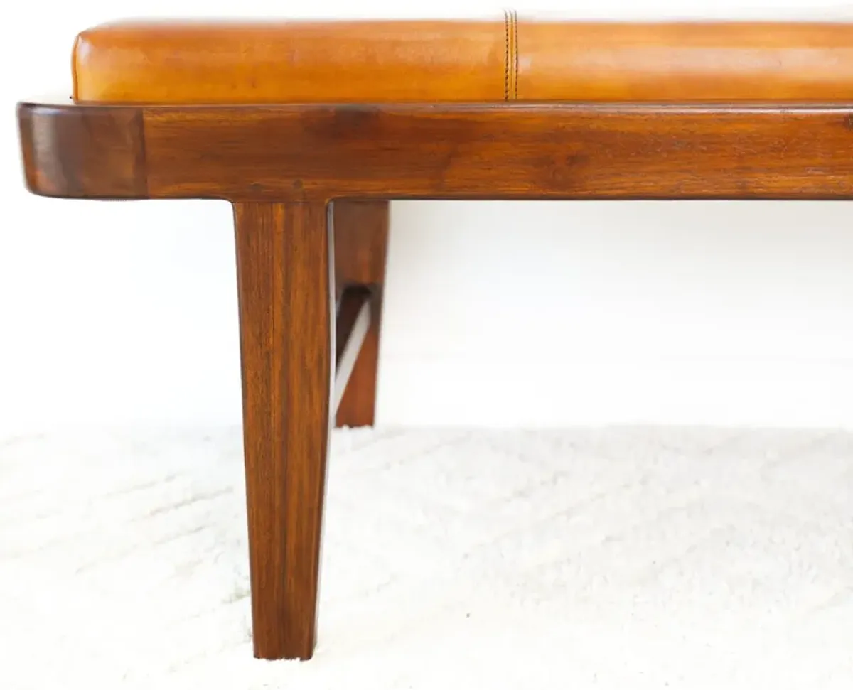 Maddox - Bench - Rustic / Tan