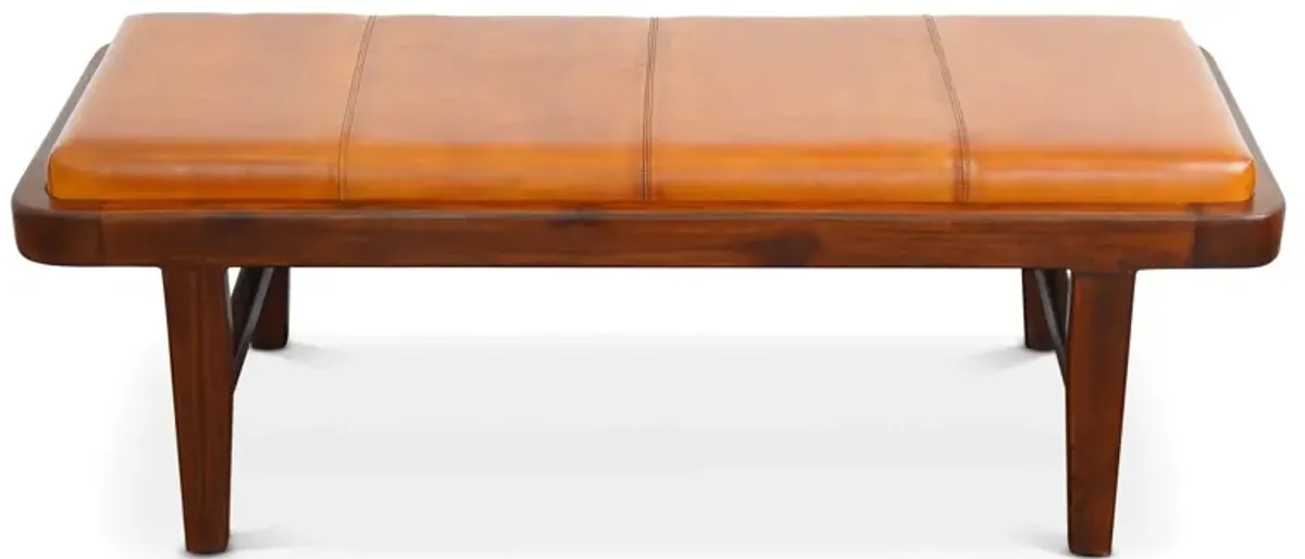 Maddox - Bench - Rustic / Tan