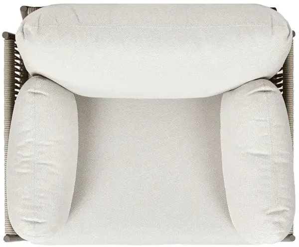 Jasper - Upholstered Patio Deep Seating Armchair - Wheat Beige