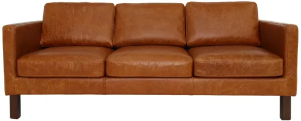 Memphis - Waxy Sofa - Cognac
