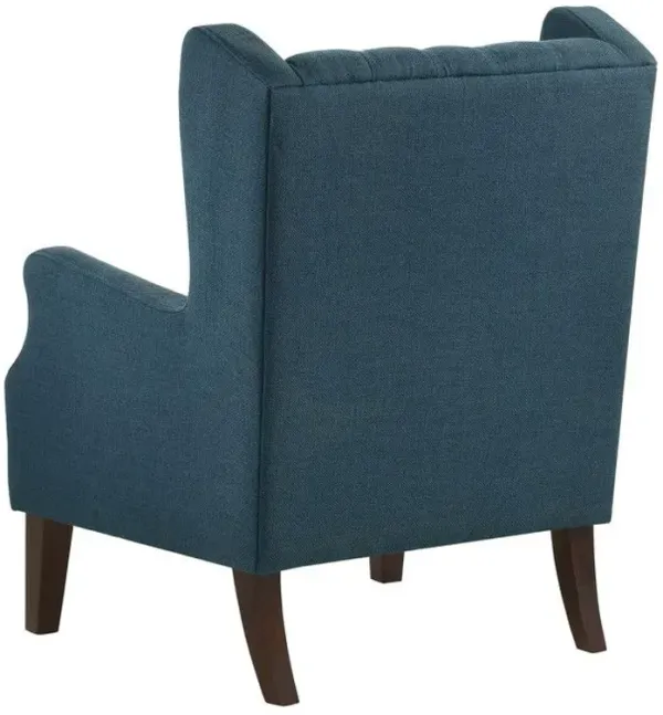 Irwin - Linen Button Tufted Wingback Chair