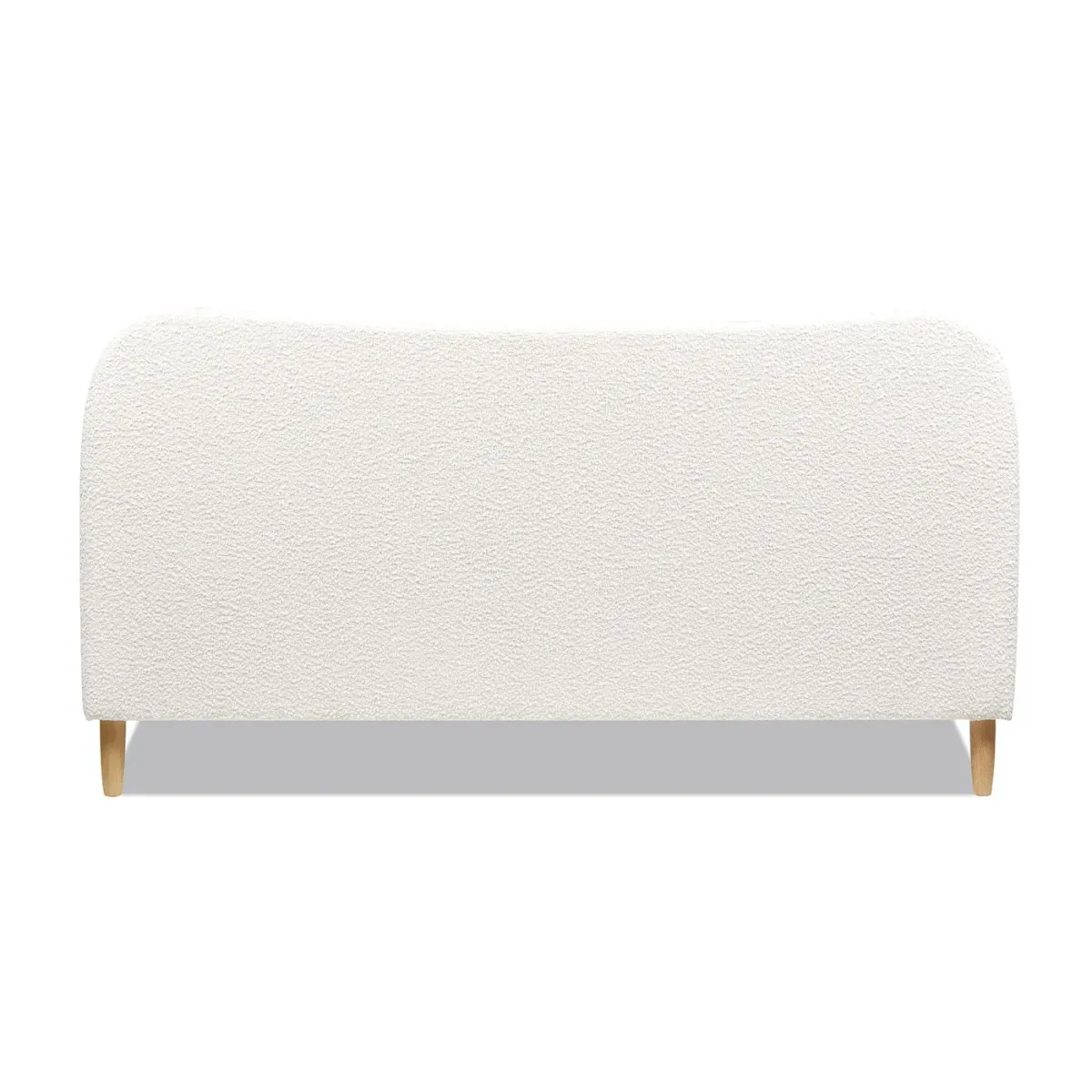 Roman - Curved Headboard Upholstered Platform Bed