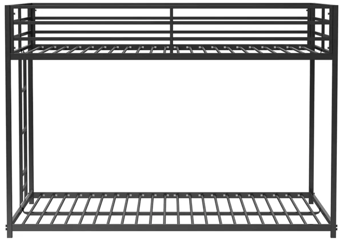 Adam - Full Over Full Bunk Bed - Black