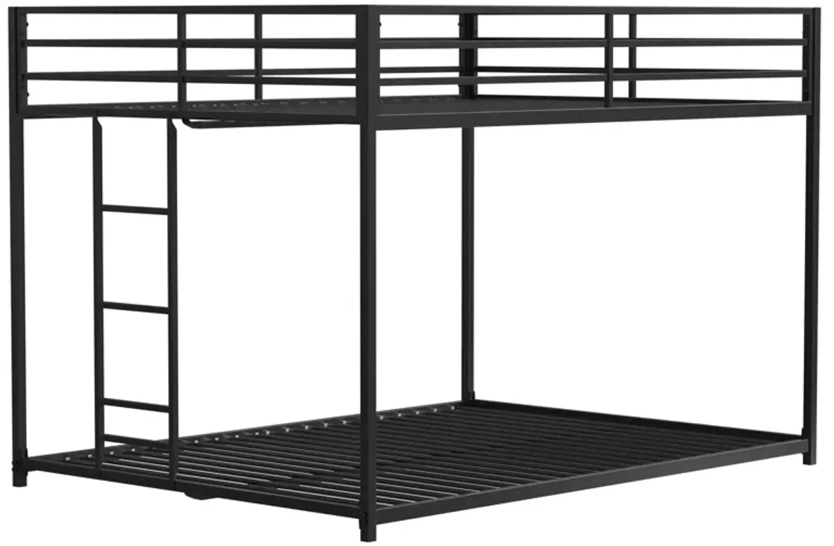 Adam - Full Over Full Bunk Bed - Black