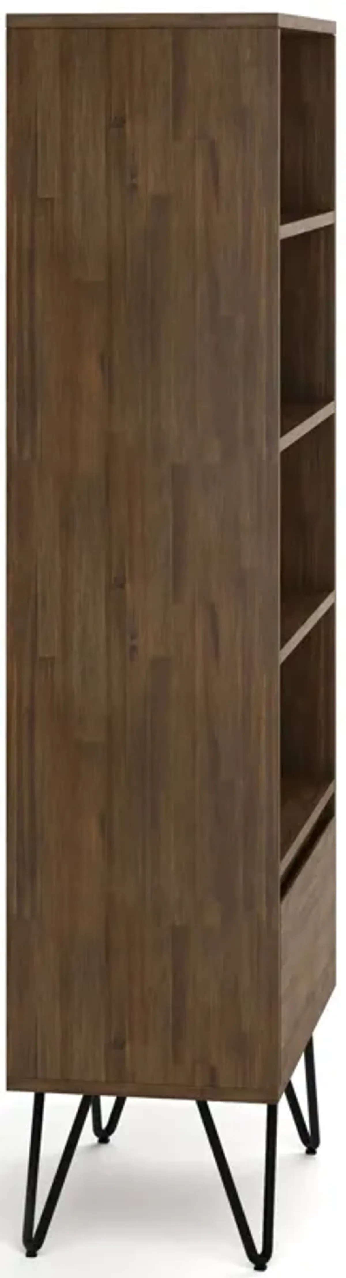 Chase - Tall Bookcase - Rustic Natural Aged Brown
