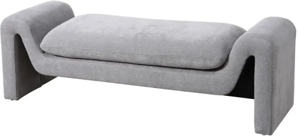 Emory - Bench - Light Gray