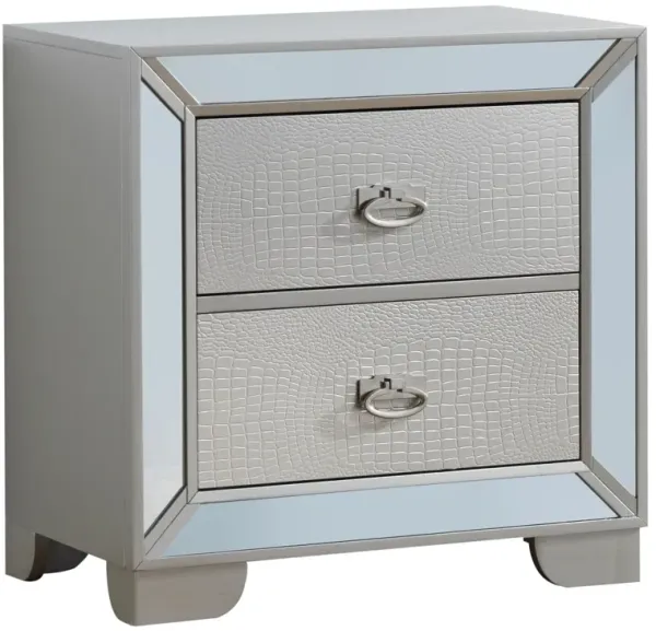 Contemporary Nightstand With Versatility