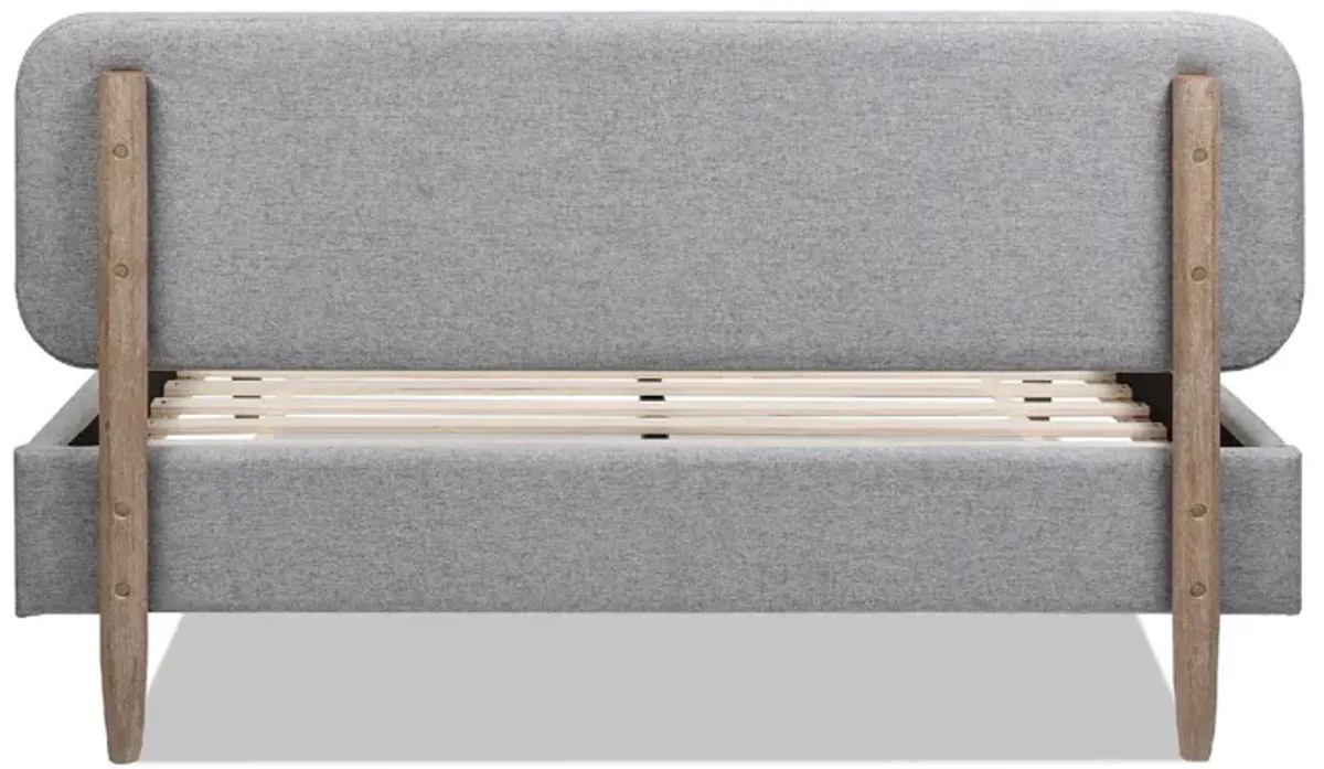 Diego - Low Upholstered Platform Bed