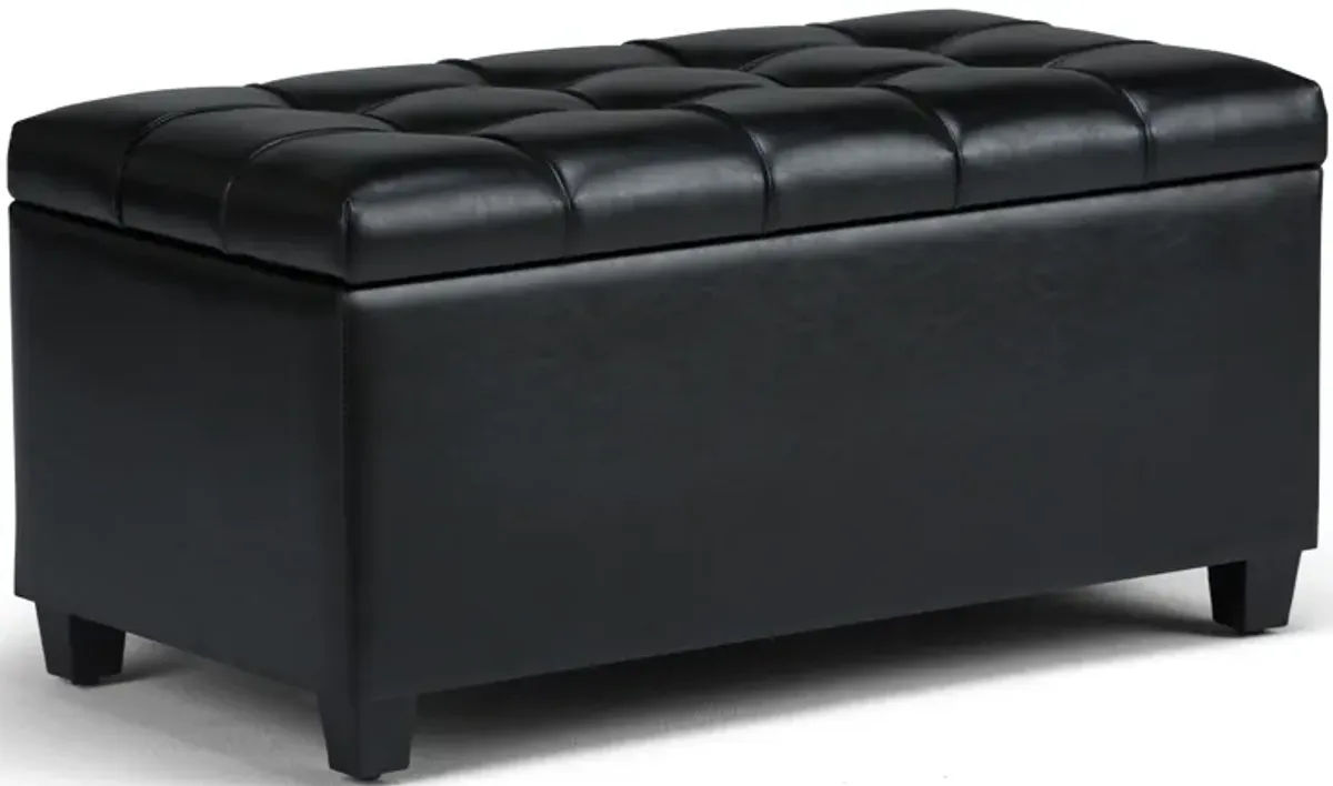 Sienna - Upholstered Storage Ottoman Bench